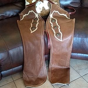 Western show chaps